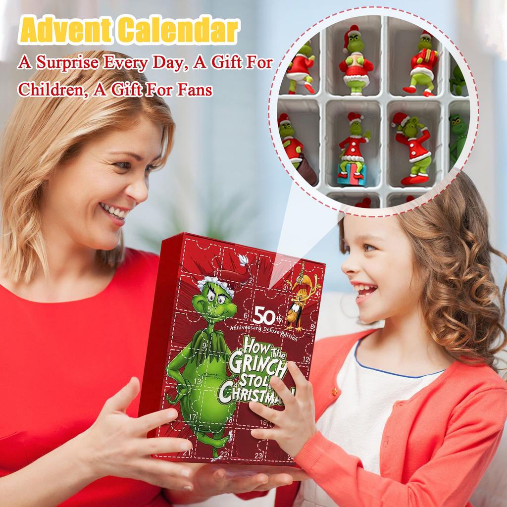 3D WDoll Surprise Box, 24 panenek čeká, až je rozbalíte, Vánoční překvapení pro přátele a děti