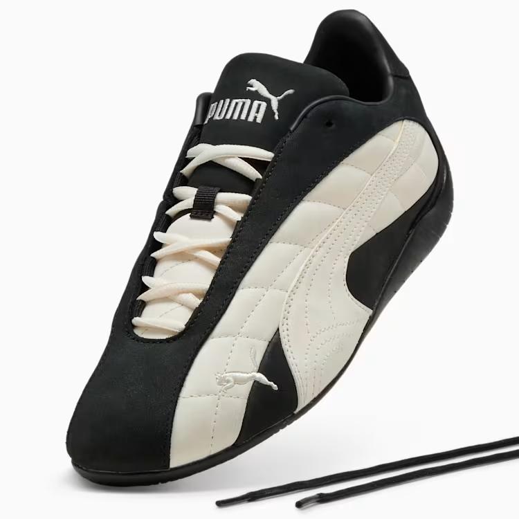 403429-03 Puma Speedcat Plus Quilted PUMA Black Frosted Ivory (Men's)