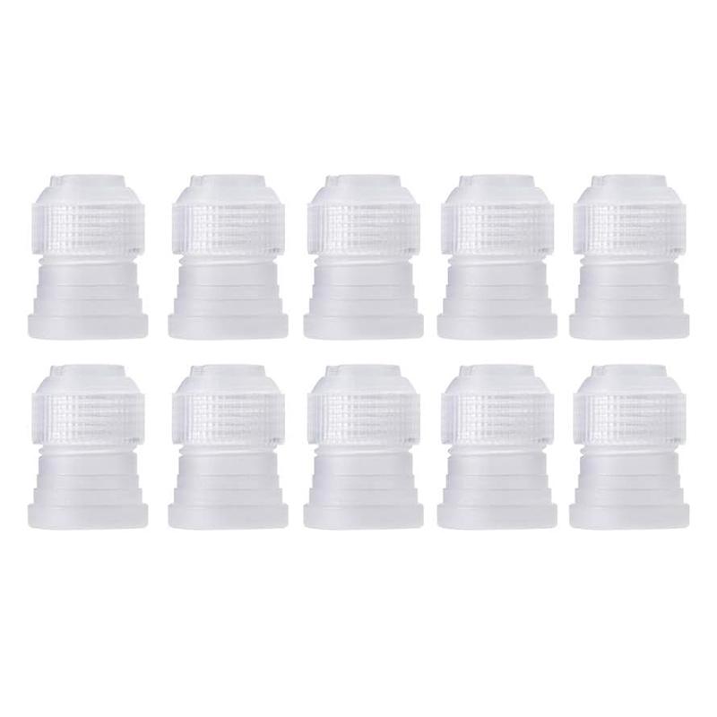 5-20 Stück Kupplungsadapter Icing Spritztülle Beutel Kuchen Blume Gebäck Dekorationswerkzeug Kleine Größe Adaptertülle