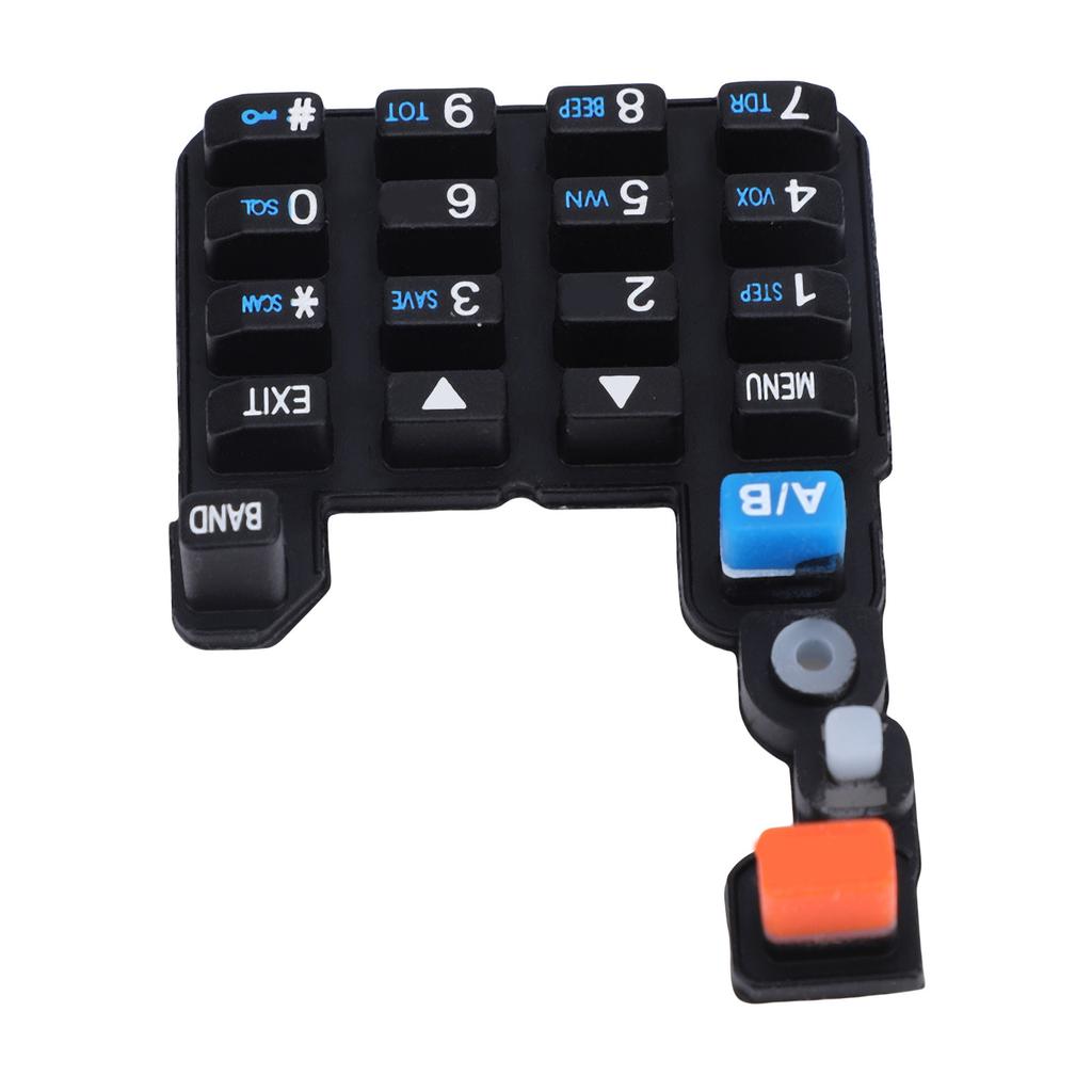 10PCS Number Keyboard Replacement for UV-5R UV-5RA UV-5RC UV-5RE Series Radio Silicone Keypad
