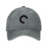 Criterion schwarzes Logo Baseballkappe Hut Unisex Angelkappe Partyhut Thermosichtschutz Damen Hüte Unisexs