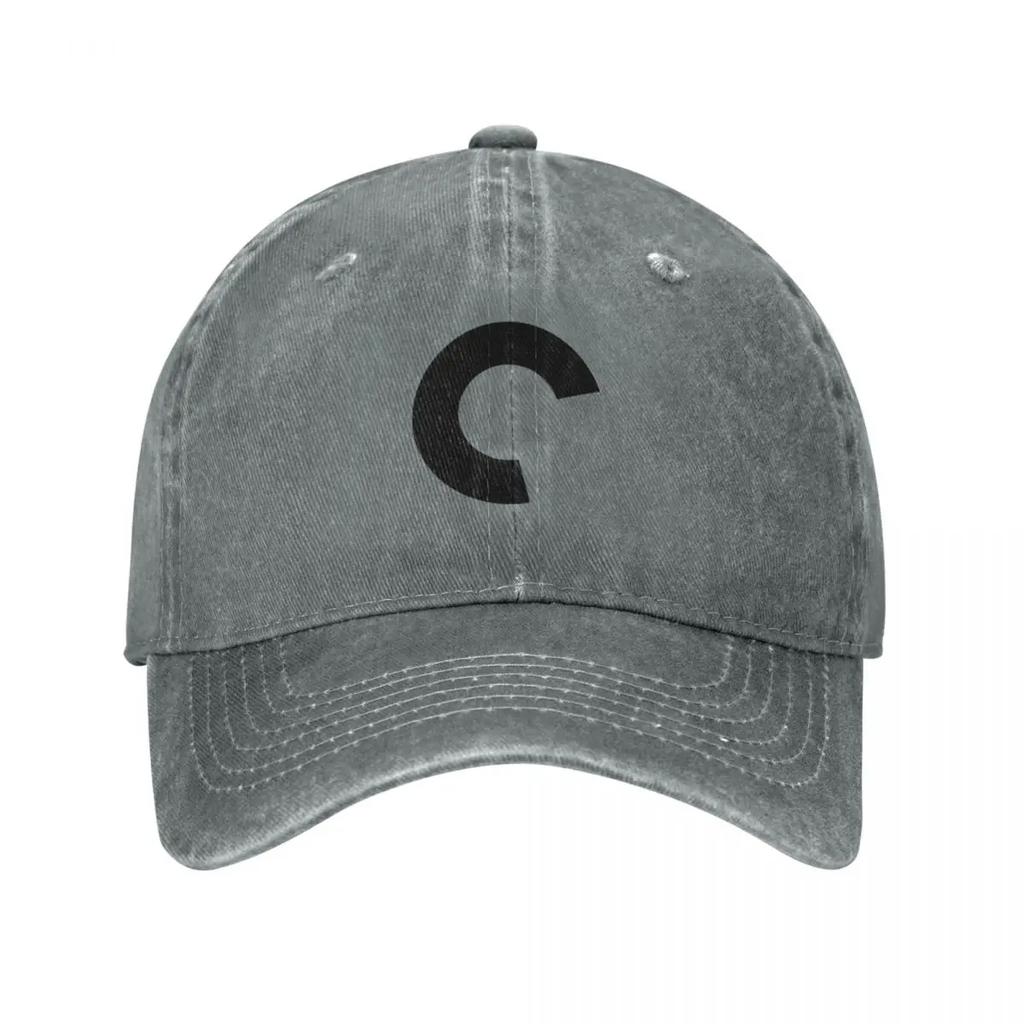 Criterion schwarzes Logo Baseballkappe Hut Unisex Angelkappe Partyhut Thermosichtschutz Damen Hüte Unisexs