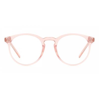 Full Rim Oval Transparent Pink Chade Cp123c Fashion Unisex Eyeglasses