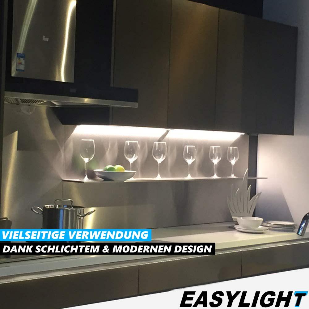 EASYLIGHT Skaplampe Underbelysning Nattlys med bevegelsessensor