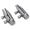 2 Pcs Broken Pipe Thread Extractor High Strength Alloy Steel Broken Faucet Removal Tool for 1 2in 3 4in 1in Pipes