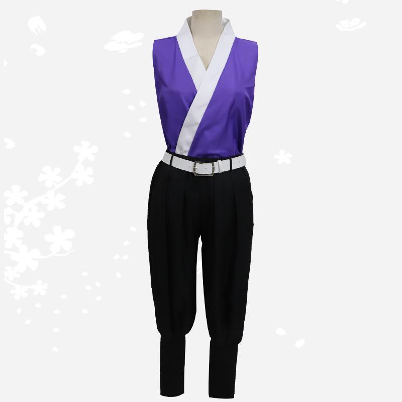 Demon Slayer Corps Uniform - Himejima Gyomei Stone Pillar Cosplay Men's Set with Wig