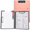 SFLHHDM Clip Holder A4 Binder Folding Clipboard Thin and Portable File Management Convenient Clip File Foam Stylish Multifunctional Writing Board Slim
