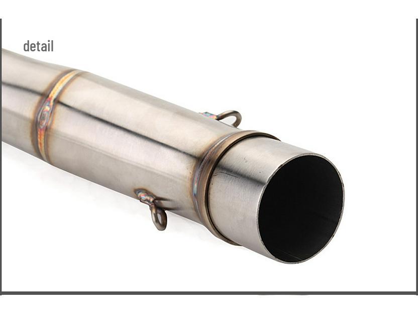 Stainless Steel Exhaust Front Pipe for YZF-R3/R25 Motorcycle Modification (Non-destructive Installation)