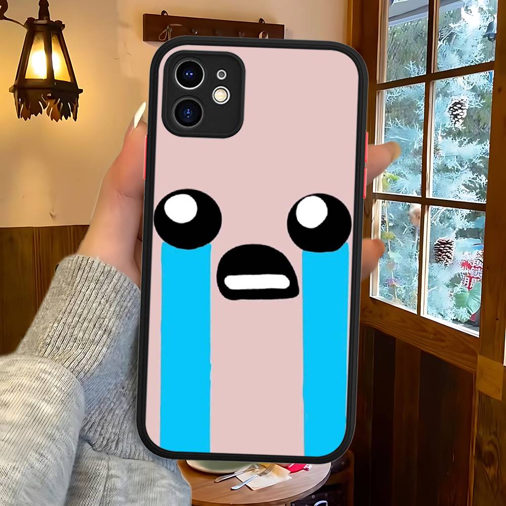 Classic Game The Binding Of Isaac Phone Case For IPhone 11 12 13 14 15 16 Pro Plus X XS MAX Matte Bumper Shockproof Cover