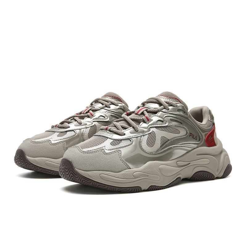 Fila Mars 4 Fashion Trendy Versatile Comfortable Shock Absorbing Wear Resistant Breathable Lightweight Low Top Casual Shoes F12W542125FCM