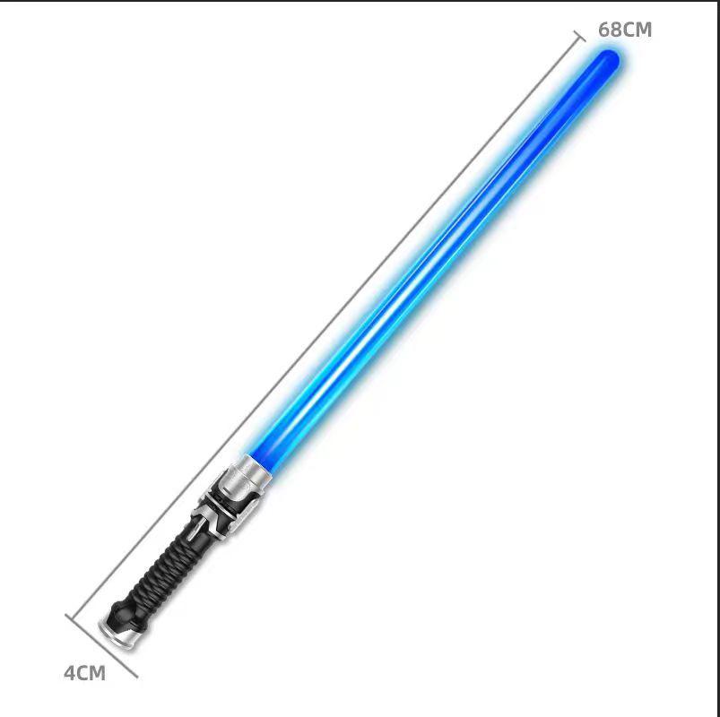 Star Wars Retractable 2-in-1 Lightsaber Toy with Lights & Sound - Children's Luminous Toy