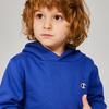 Champion Long COTTON One Point Logo Hooded 140 Kids' Sweatshirt, Sleeve, 100% Cotton, USA, Embroidered, Sweatshirt, Basic, CK-Y101/CK-Y101Z/CK-T101,