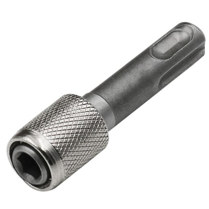 1 Peça Adaptador de Soquete SDS Conveniente 1/4'' Haste Hexagonal Porta-Chaves de Fenda Adaptador Conversor para Brocas