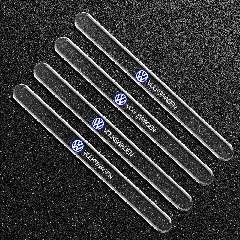

2026 Hot For Volkswagen VW 4PCS Transparent Door Handle Protection Film Compatible for Select VW Models - Scratch Resistant Deco