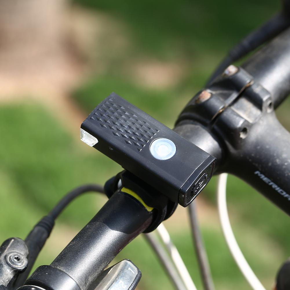 Ready}LED Bike Headlight Front Lamp USB 