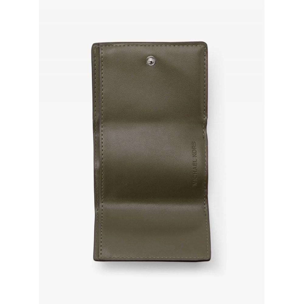 Michael Kors Greenwich Flap Trifold Extra Small 35f5sgrd0t317 Olive Multi