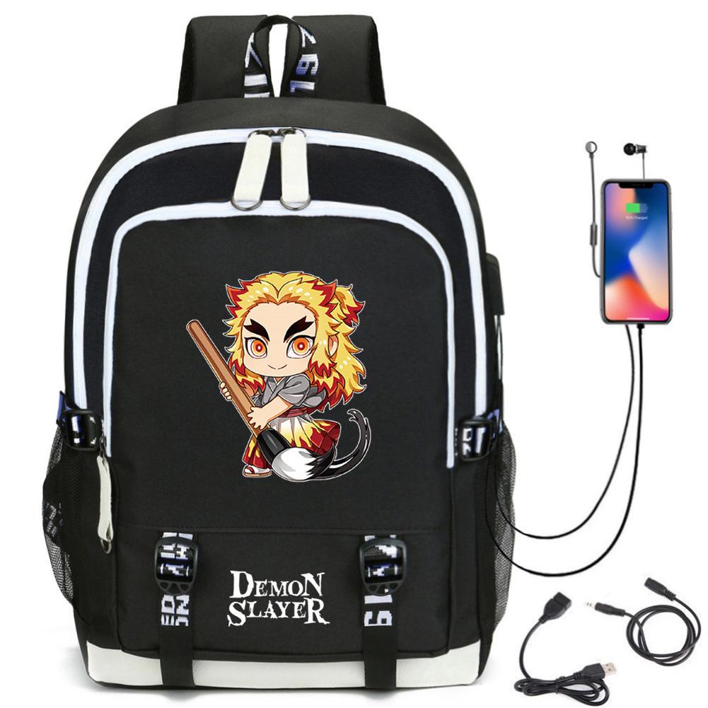 Anime Peripheral Student Large Capacity Backpack Fashion Backpack Computer Bag Oxford Cloth Backpack