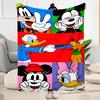 Classic Disney Characters Flannel Blanket-Soft and Suitable for Sofas,Beds,Offices,Travel,All Seasons,Great Gift for Holidays and Birthdays.