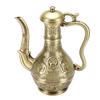 Rose Floral Engraved Antique Wine Pot Decorative Elegant Vintage Teapot for Table Centerpiece