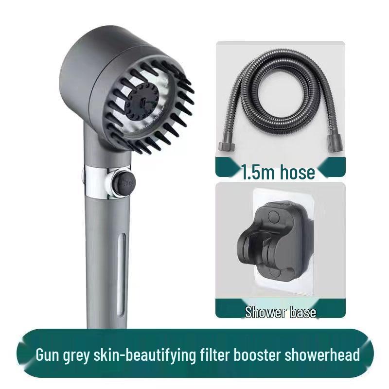 Pressurized Filtration Rain Shower Head Set for Bathroom