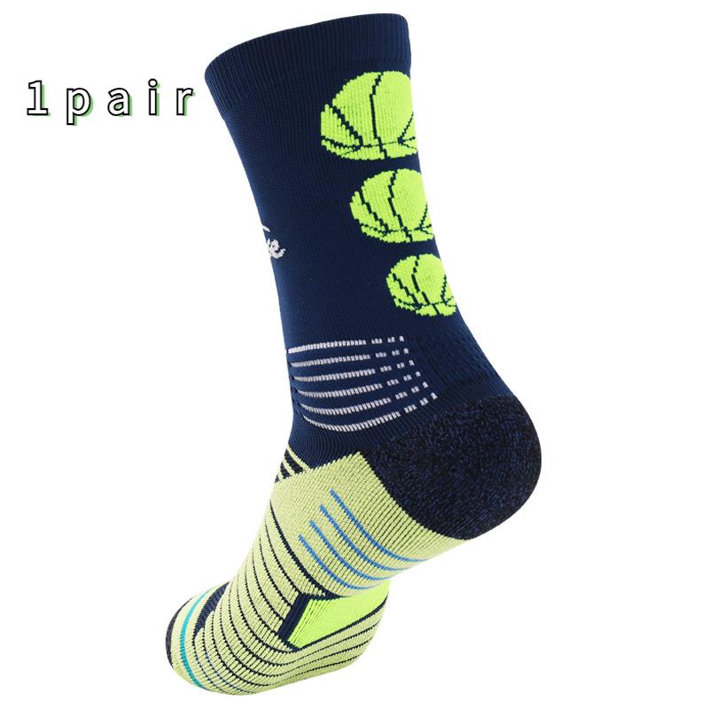 

Размер 39–44. Баскетбольные носки средней длины. Мужские элитные носки. Утолщенные спортивные носки с завязками на щиколотке. One-size темно-синий