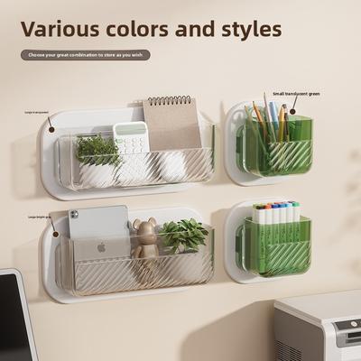 Büro Wandmontiert Kein Stanzen Stifthalter Keine Installation Lippenstift Verschiedenes Make-up Pinsel Organizer