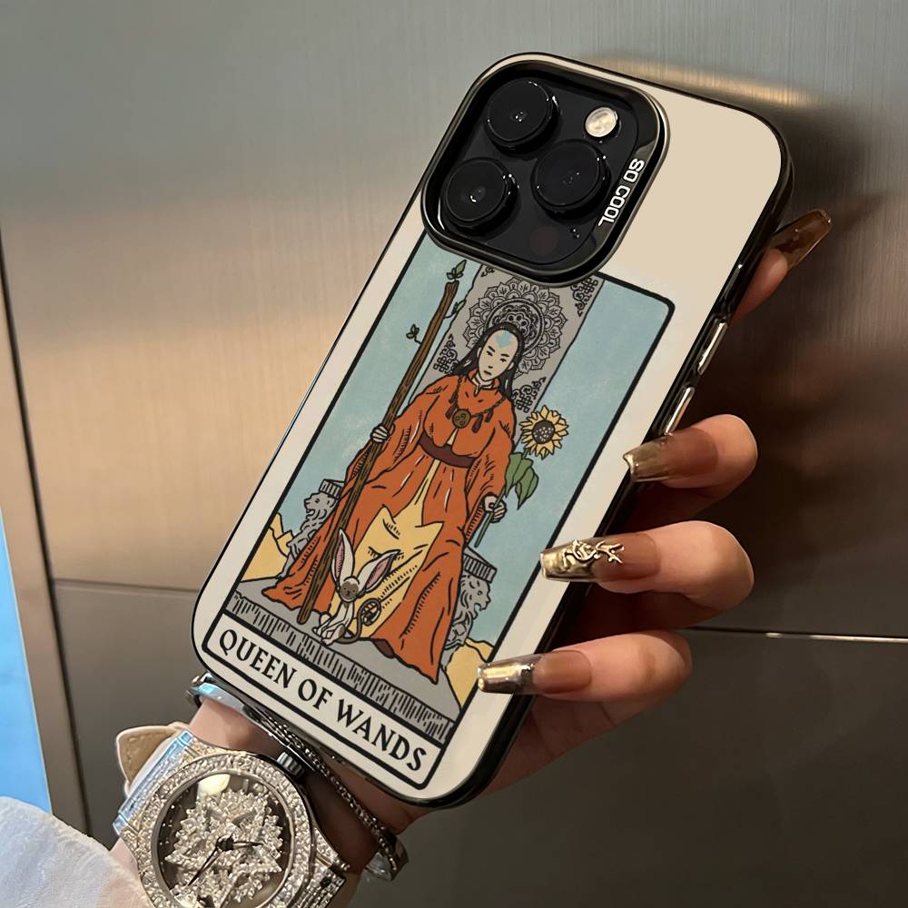 Avatar Tarot Phone Case For IPhone17  16 11 12 13 14 15 16 Pro Max Plus Cover Colored Silver Funda Bumber