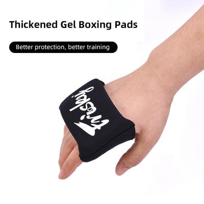 1 pár zesílených boxerských gelových chráničů rukou Protect Fist Peak použitý s boxerským popruhem Protect Fist Peak Bone Joint Protective Pad #469975
