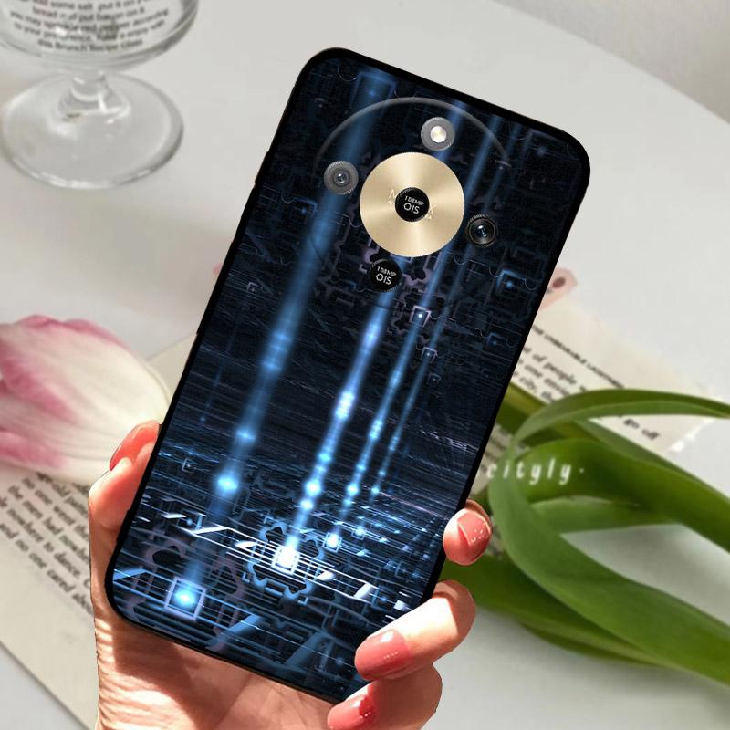 For Honor X9D Phone Case MTN-NX1 Cool Wolf Lion Silicone Back Cover For Honor Magic 8 Lite X 70 HonorX70 HonorX9d Soft TPU Funda