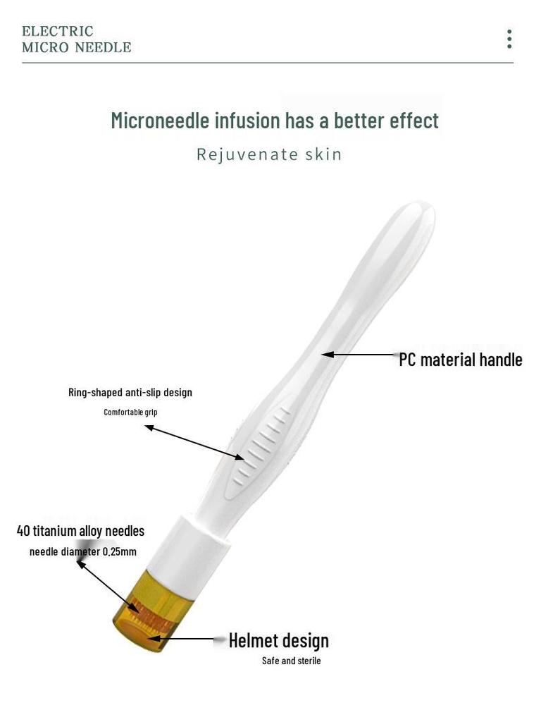 Gold Microneedle DRS40: Professional Salon Essence for Local Care