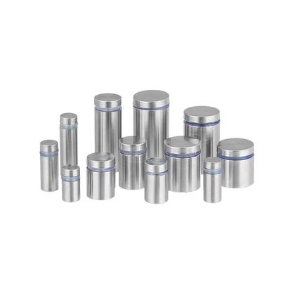 Decor Rack Stainless Steel Advertisement Standoffs Pin Glass Fasteners Advertising Board Fixed Nails Billboard Fixing Screws