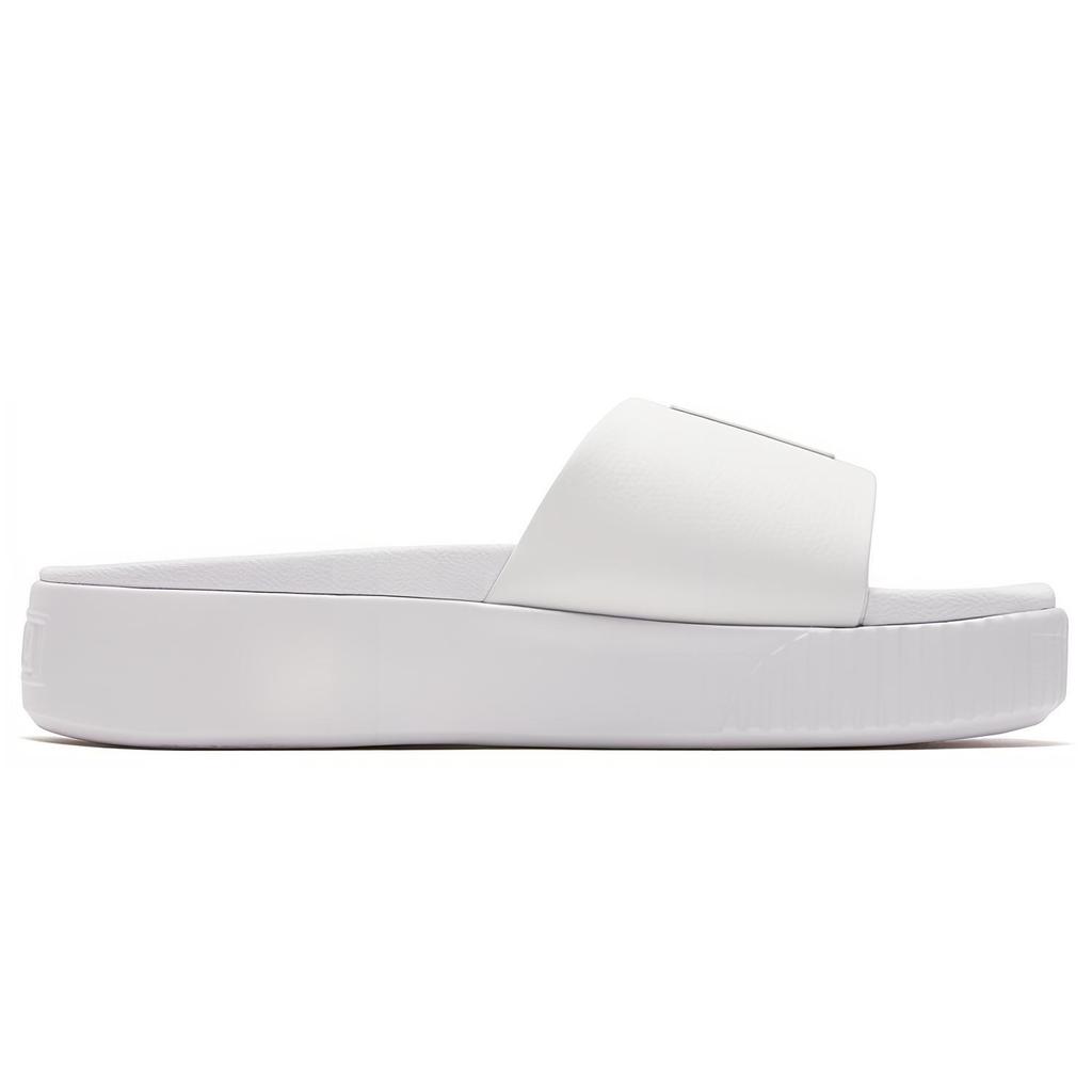 (WMNS) PUMA Platform Slide 'White' Women's 366121-08