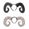Ox Horn Headbands Hairbands Cosplay Hair Hoop Headbands Festival Party Hair Accessory for Girls