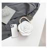 New Fashion Rose Evening Bag - European & American Stylish Box Bag with Coin & Lipstick Holder, Chain Crossbody.