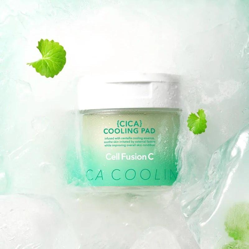 Cell Fusion C Cica vėsinantys padeliai 70 vnt./6,08 fl.oz.