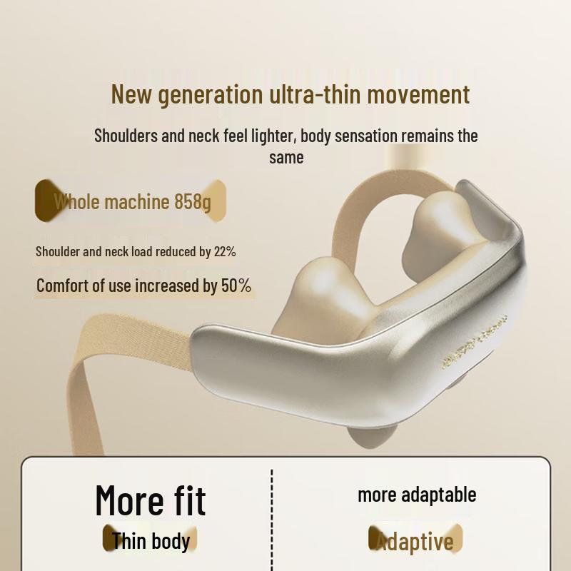 MIAOJIE R3 Lightweight Neck & Shoulder Kneading Massager CN plug (adapter included)