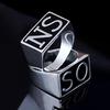 2 Teile/satz Punk Edelstahl Sons of Anarchy Paar Finger Ringe Schmuck Geschenk