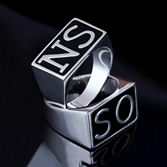 2 Teile/satz Punk Edelstahl Sons of Anarchy Paar Finger Ringe Schmuck Geschenk
