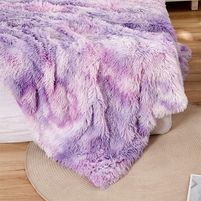 Manta Branca Fofa Projetada Para Cama, Manta de Sofá para Lançar no Sofá, Manta Macia de Pele Sintética Confortável Peluda Confortável Mantas de Pelúcia Fofas Cobertura de Sofá da Sala de Estar