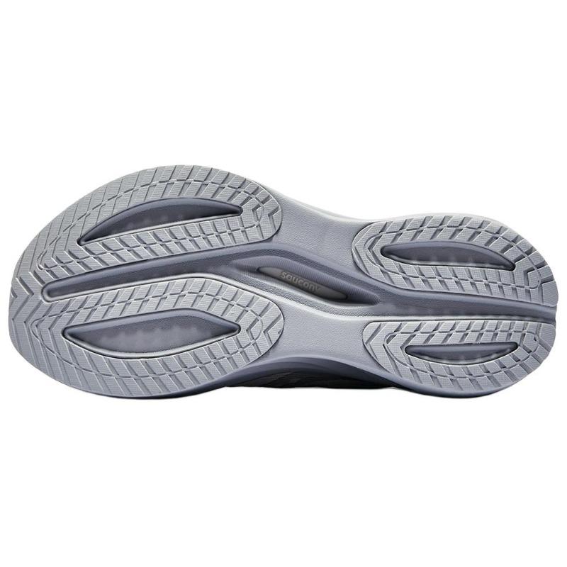 Saucony TIDE 3 women low-top running shoes grey purple nylon plate comfortable non-slip durable S18241-1