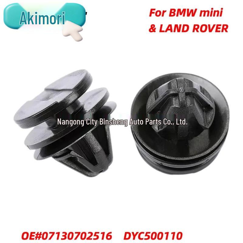 

Compatible 10 Pcs Rear Wheel Arch Trim Set for MINI Cooper R50 R52 R53 (OE# 071307)