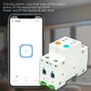 2P Miniature Circuit Breaker Smart WIFI Remote Control Breaker with 30mA Leakage Protection 230V 16A