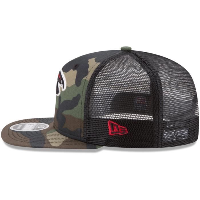 New Era 9Fifty Mesh Snapback Cap Atlanta Falcons wood camo