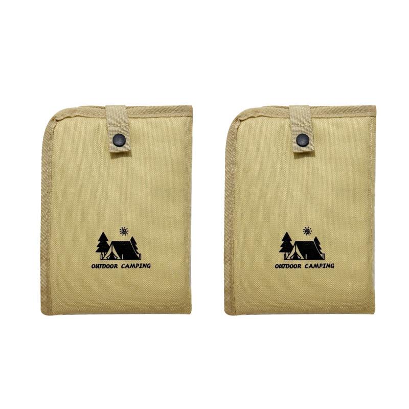 Outdoor Sitting Pad Waterproof Foldable Cushion 600D Oxford Cloth Lightweight Mat for Camping Picnic Beach  Events