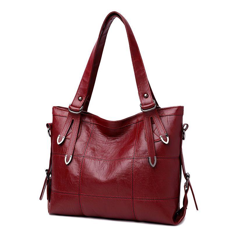 Women's New Shoulder Bag Handbag with Large Capacity and Fashionable Temperament Tote Bag