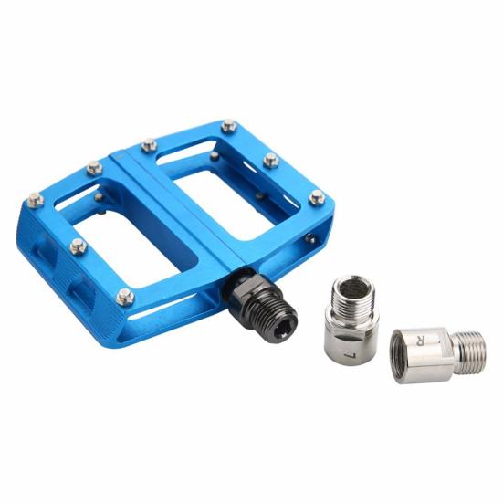 1 Pair Steel Titanium Bike Pedal Extenders Spacers for MTB Mountain Road