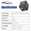 12V LED Flasher Relay, CF14 JL-02 3 Pin LED Flasher Flash Relay for Car Motorcycle Turn Signal Light Hyper Flash Fix