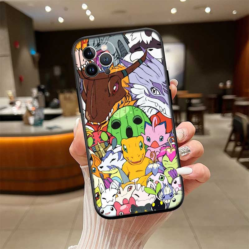NH51 D-Digimons Phone Case for Samsung Galaxy A11 A12 A13 A15 A52S A53 A55 A56 A70 A71 A72 A73 F06 F16 F56 S10 Plus S10e