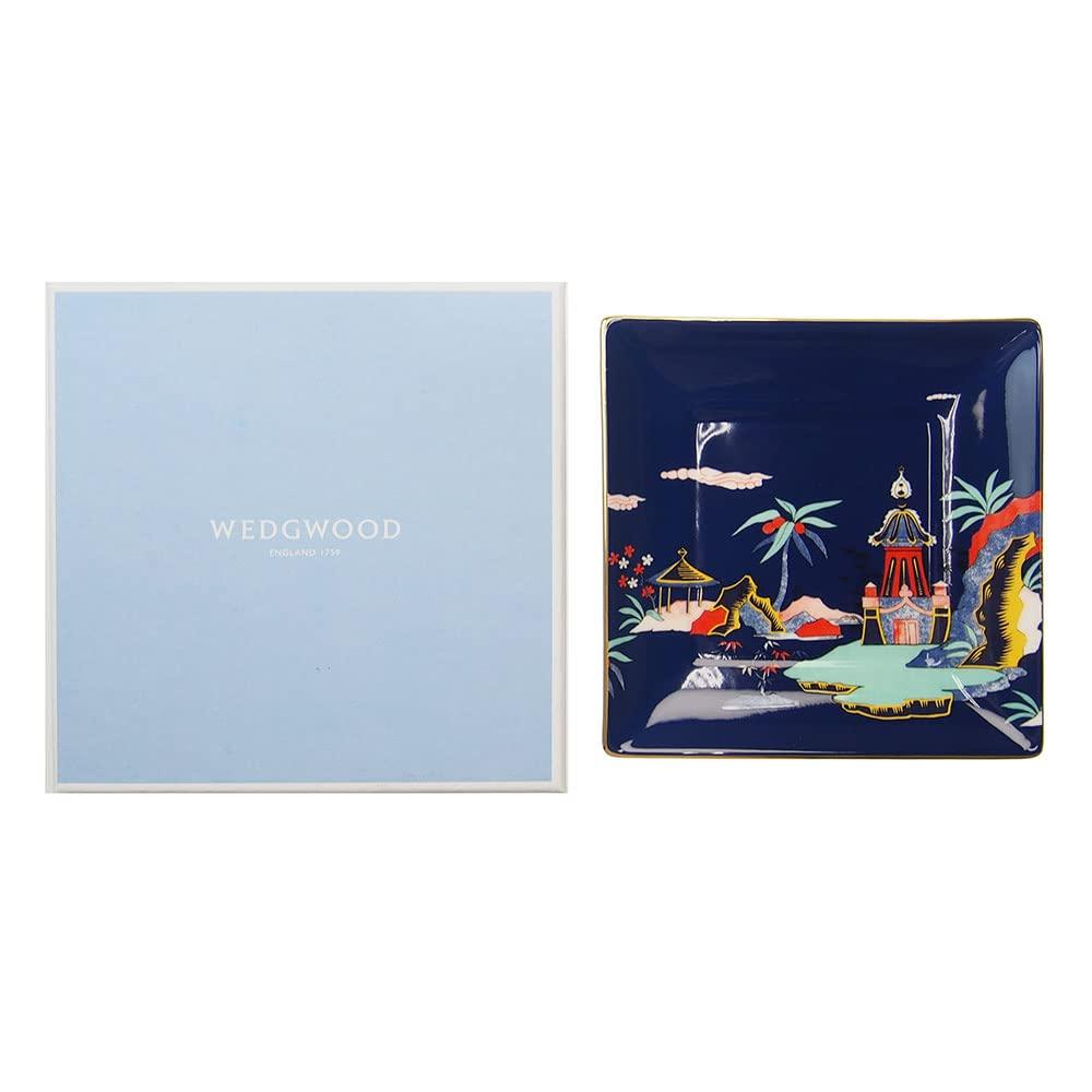 

Wedgwood Wanderlust Blue Pagoda Gift Tray, 14.5cm [Parallel Import]