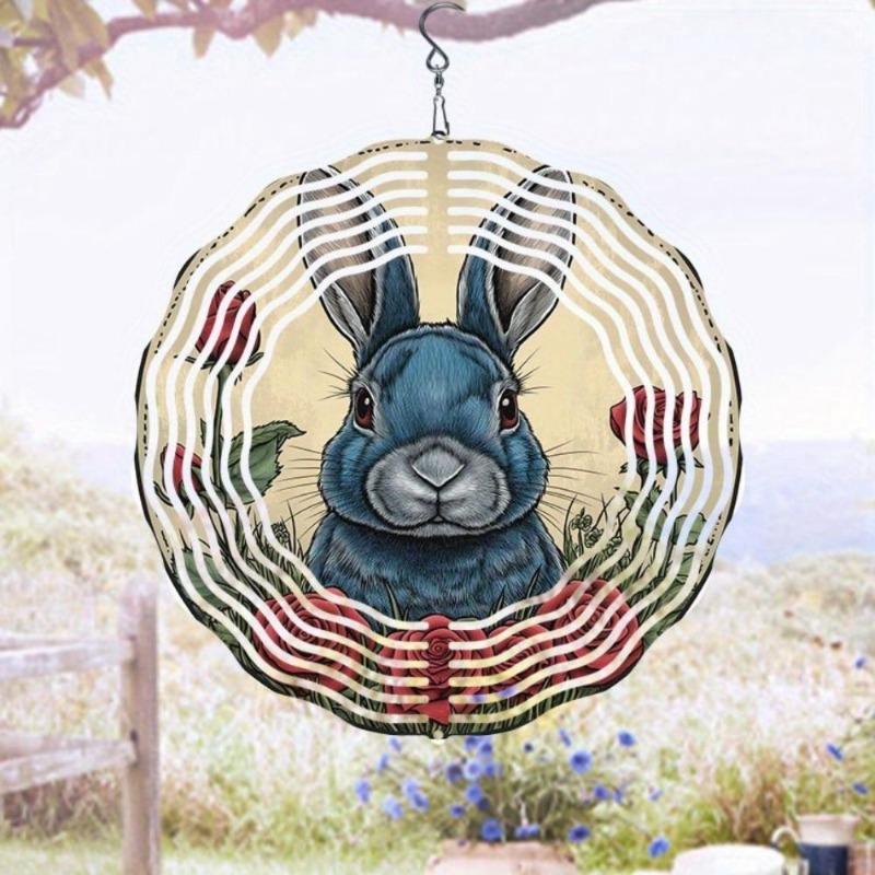 Stainless Steel Wind Spinner, Reflective Garden Ornament, Outdoor Yard Decor, Weather-Resistant Spinning Art